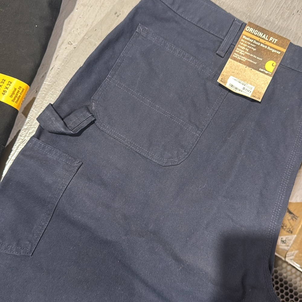 Carhartt Men's Work Pants - Midnight Navy Size 46x32

New. Never worn.